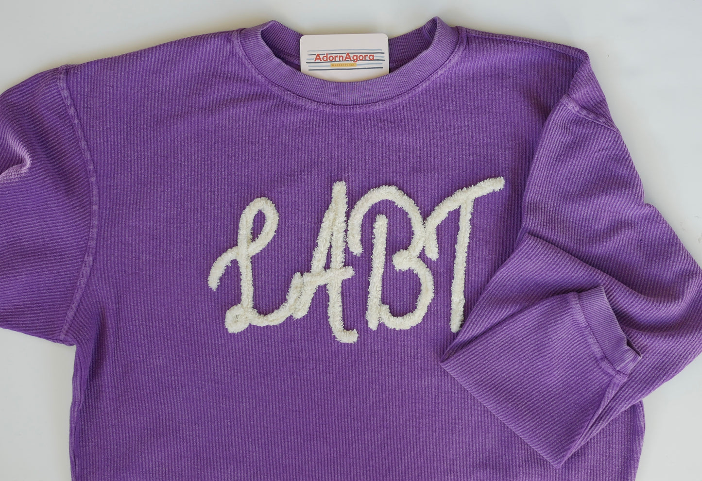 Purple Corded LABT Sweatshirt