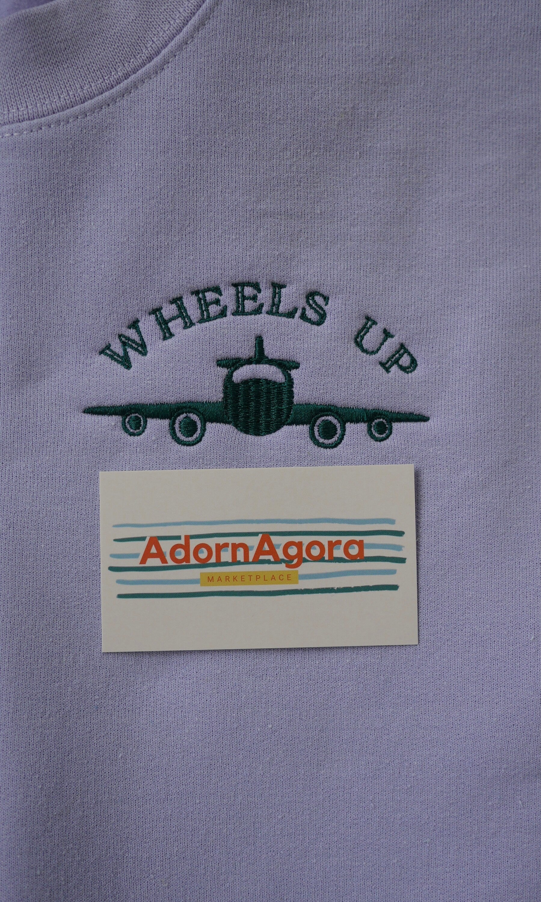 Criminal Minds Wheels Up Machine Embroidered Sweatshirt