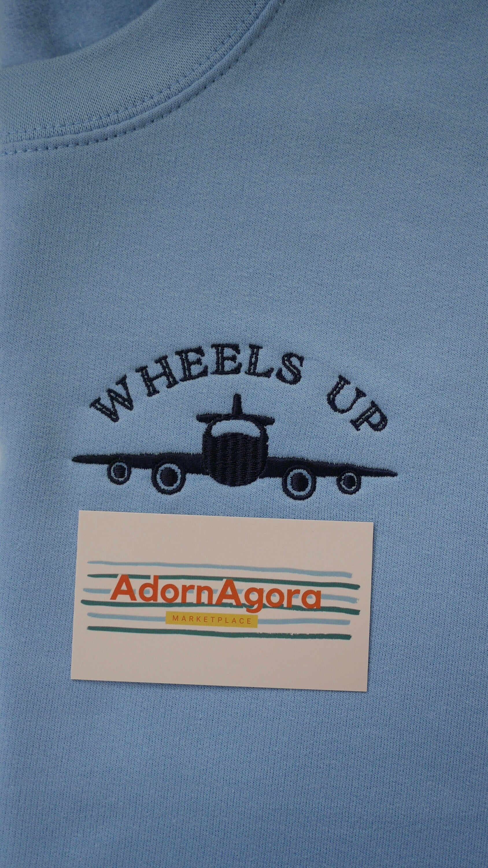 Criminal Minds Wheels Up Machine Embroidered Sweatshirt